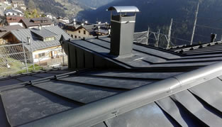 immagine tetti in alluminio