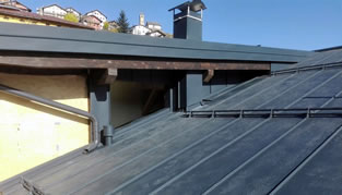 immagine tetti in alluminio