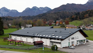 immagine tetti in alluminio