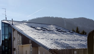 immagine tetti in alluminio