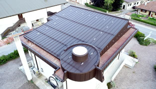 immagine tetti in alluminio